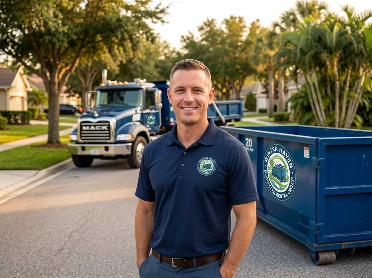 Dumpster rental in Frostproof FL Roll-off dumpster rental serving Frostproof, FL