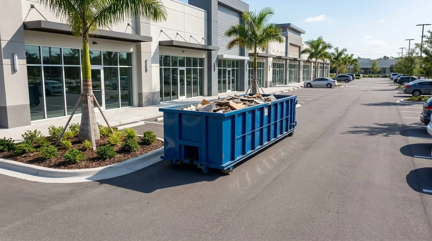 Dumpster rental in Highland City FL Roll-off dumpster rental serving Highland City, FL