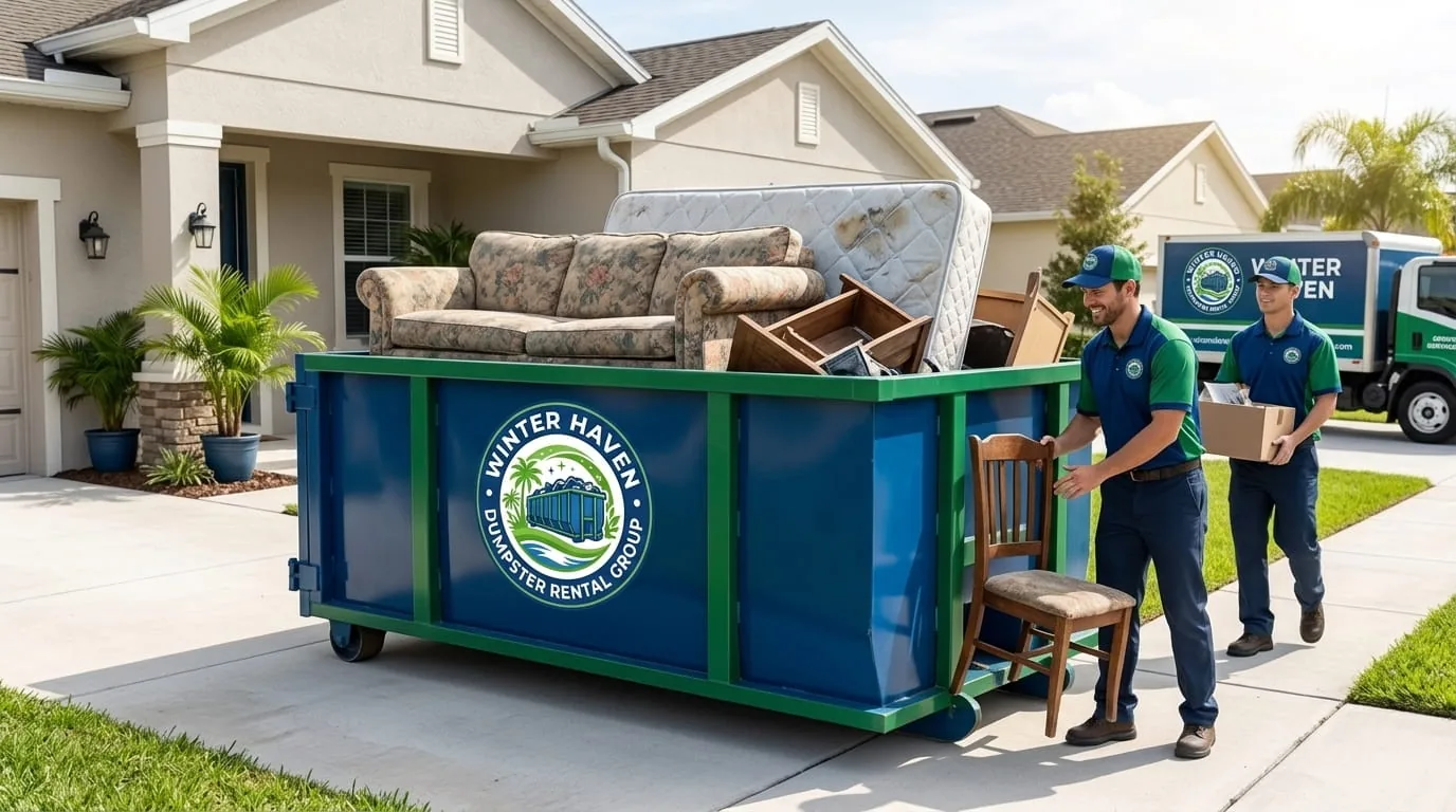 Dumpster rental in Wahneta FL Roll-off dumpster rental serving Wahneta, FL